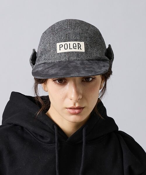 ABAHOUSE / アバハウス ハット | 【POLER / ポーラー】TWEED FLAP CAP / ツイード フラップ | 詳細28