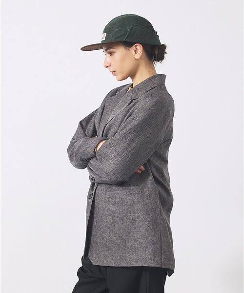 ABAHOUSE / アバハウス ハット | 【POLER / ポーラー】TWEED FLAP CAP / ツイード フラップ | 詳細3