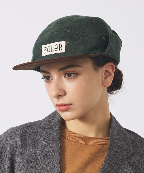 ABAHOUSE / アバハウス ハット | 【POLER / ポーラー】TWEED FLAP CAP / ツイード フラップ | 詳細1