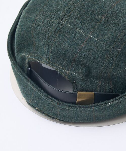 ABAHOUSE / アバハウス ハット | 【POLER / ポーラー】TWEED FLAP CAP / ツイード フラップ | 詳細12