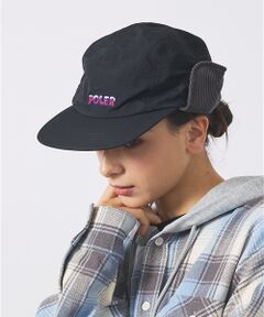 ABAHOUSE / アバハウス ハット | 【POLER / ポーラー】NYLON FLAP CAP / ナイロン フラップ