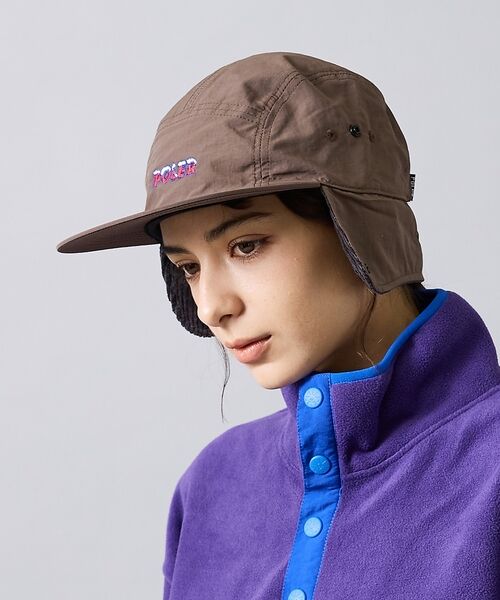 ABAHOUSE / アバハウス ハット | 【POLER / ポーラー】NYLON FLAP CAP / ナイロン フラップ | 詳細4