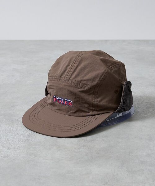 ABAHOUSE / アバハウス ハット | 【POLER / ポーラー】NYLON FLAP CAP / ナイロン フラップ | 詳細8