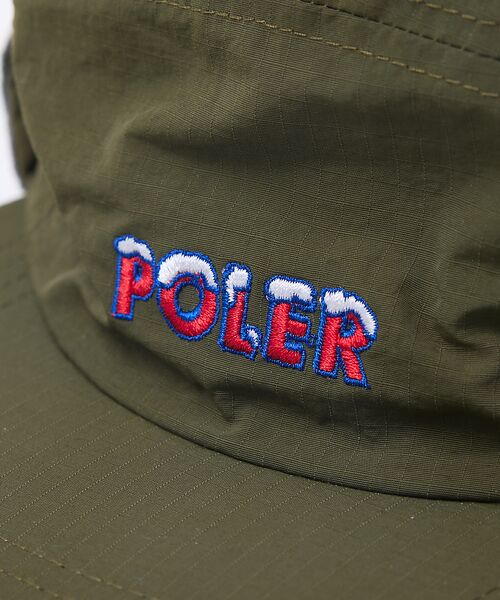 ABAHOUSE / アバハウス ハット | 【POLER / ポーラー】NYLON FLAP CAP / ナイロン フラップ | 詳細20