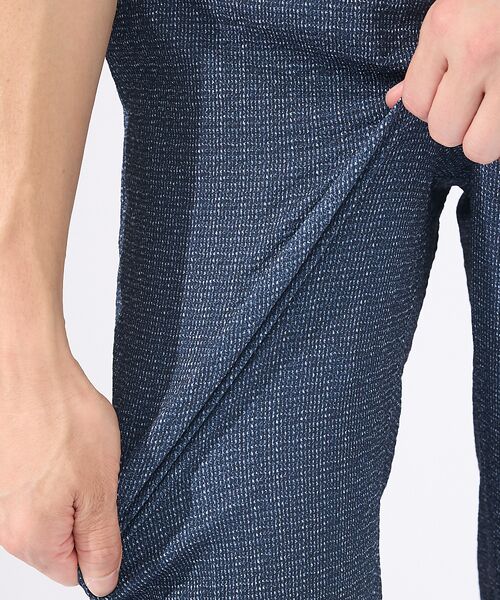 ABAHOUSE / アバハウス スラックス・ドレスパンツ | 【セットアップ対応 / 軽量 / ハイパーストレッチ】ワッシャー プリント スラ | 詳細9