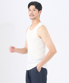 ABAHOUSE / アバハウス キャミソール・チューブトップ | 【AH ABAHOUSE】テレコ タンクトップ