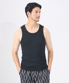 ABAHOUSE / アバハウス キャミソール・チューブトップ | 【AH ABAHOUSE】テレコ タンクトップ