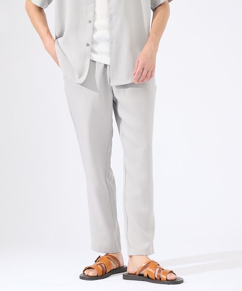 ABAHOUSE / アバハウス パンツ | 【AH ABAHOUSE/セットアップ対応】アムンゼン イージー パンツ(グレージュ)