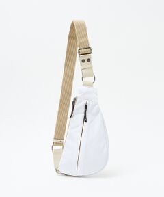 ABAHOUSE / アバハウス メッセンジャーバッグ・ウエストポーチ | 【L.E.D.BITES】アシンメトリーボディバッグ　ボンディングナイロン　B-