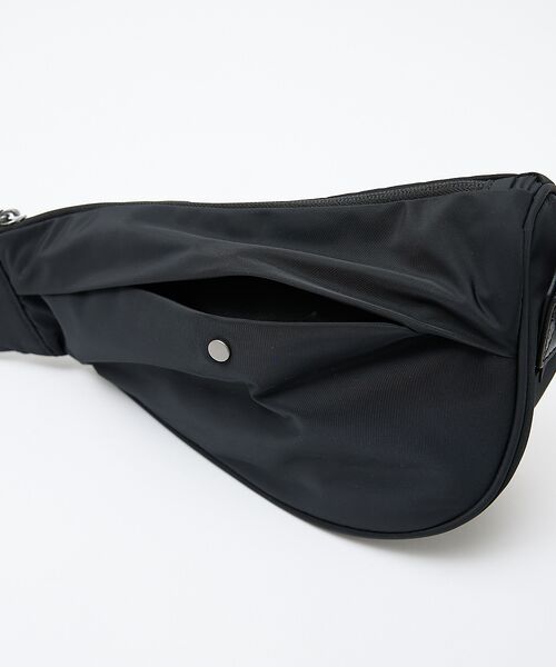 ABAHOUSE / アバハウス メッセンジャーバッグ・ウエストポーチ | 【L.E.D.BITES】アシンメトリーボディバッグ　ボンディングナイロン　B- | 詳細14