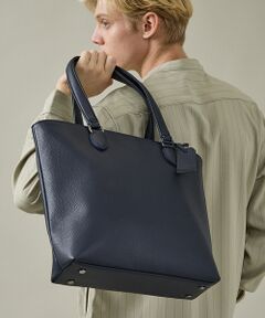 ABAHOUSE / アバハウス トートバッグ | 【WEB別注】シボレザー トートバッグ スマートサイズ / 13インチPC対応