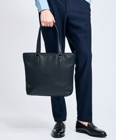 ABAHOUSE / アバハウス トートバッグ | 【WEB別注】シボレザー トートバッグ スマートサイズ / 13インチPC対応