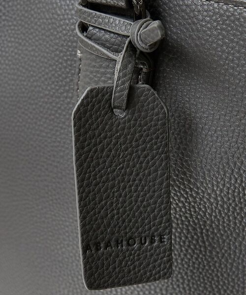 ABAHOUSE / アバハウス トートバッグ | 【WEB別注】シボレザー トートバッグ スマートサイズ / 13インチPC対応 | 詳細9