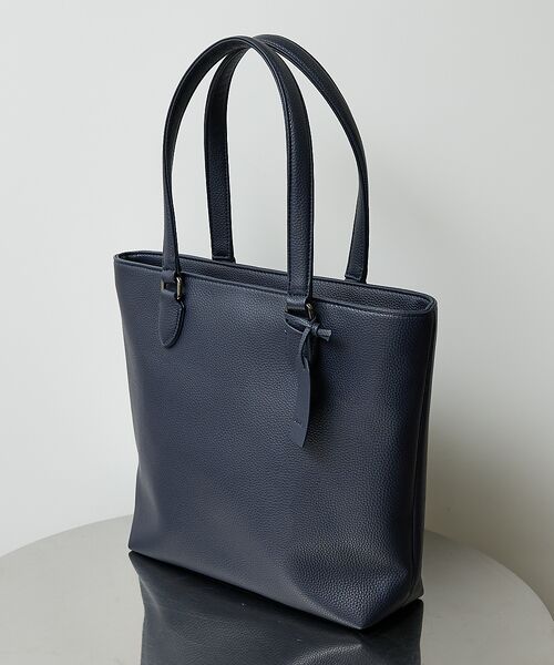 ABAHOUSE / アバハウス トートバッグ | 【WEB別注】シボレザー トートバッグ スマートサイズ / 13インチPC対応 | 詳細5