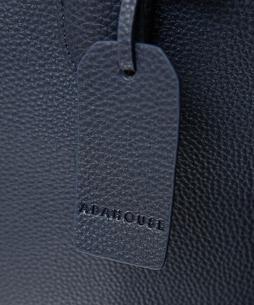 ABAHOUSE / アバハウス トートバッグ | 【WEB別注】シボレザー トートバッグ スマートサイズ / 13インチPC対応 | 詳細7