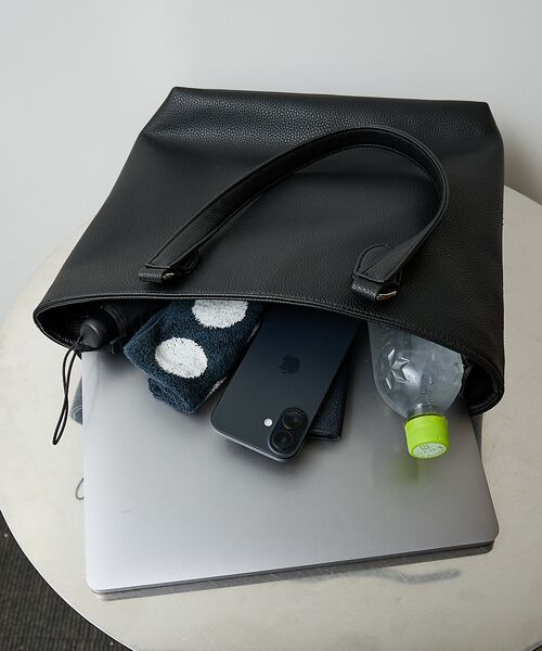 ABAHOUSE / アバハウス トートバッグ | 【WEB別注】シボレザー トートバッグ スマートサイズ / 13インチPC対応 | 詳細20
