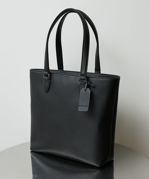 ABAHOUSE / アバハウス トートバッグ | 【WEB別注】シボレザー トートバッグ スマートサイズ / 13インチPC対応 | 詳細11