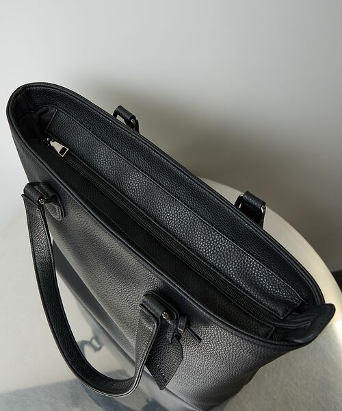 ABAHOUSE / アバハウス トートバッグ | 【WEB別注】シボレザー トートバッグ スマートサイズ / 13インチPC対応 | 詳細17