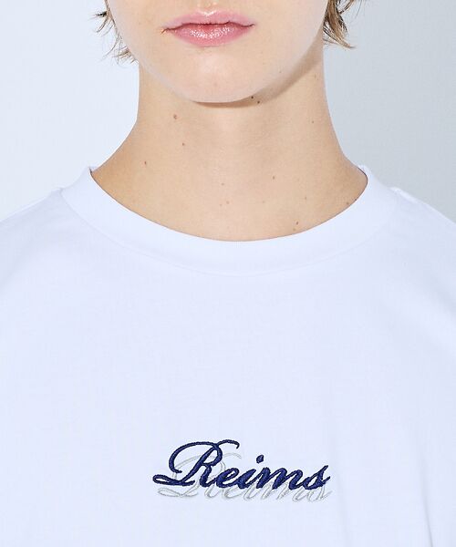 ABAHOUSE / アバハウス Tシャツ | レタリングステッチ刺繍　半袖Tシャツ | 詳細5