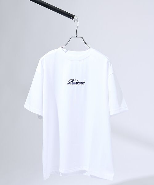 ABAHOUSE / アバハウス Tシャツ | レタリングステッチ刺繍　半袖Tシャツ | 詳細8