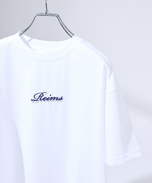 ABAHOUSE / アバハウス Tシャツ | レタリングステッチ刺繍　半袖Tシャツ | 詳細9