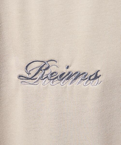 ABAHOUSE / アバハウス Tシャツ | レタリングステッチ刺繍　半袖Tシャツ | 詳細11