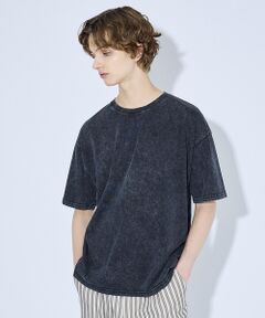 ABAHOUSE / アバハウス Tシャツ | 【ピグメント加工】クルーネック半袖Ｔシャツ