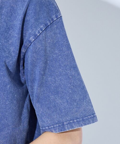 ABAHOUSE / アバハウス Tシャツ | 【ピグメント加工】クルーネック半袖Tシャツ | 詳細12