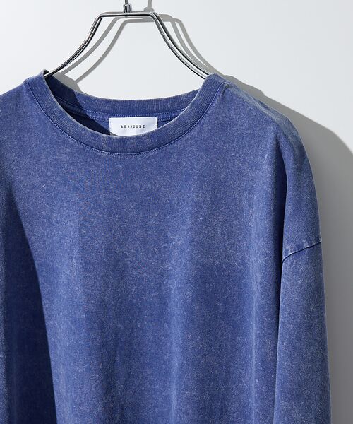 ABAHOUSE / アバハウス Tシャツ | 【ピグメント加工】クルーネック半袖Tシャツ | 詳細15