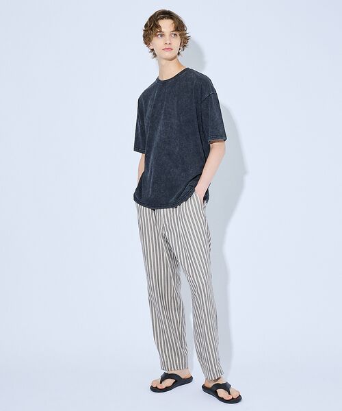 ABAHOUSE / アバハウス Tシャツ | 【ピグメント加工】クルーネック半袖Tシャツ | 詳細20