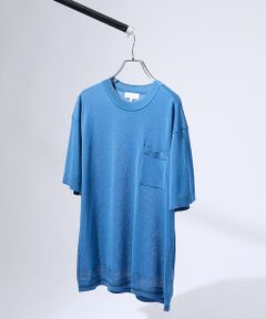 ABAHOUSE / アバハウス Tシャツ | メッシュニット シアーTシャツ/ サマーニット