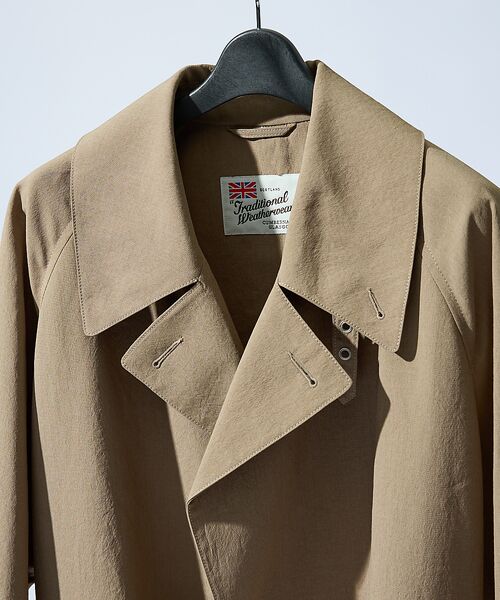ABAHOUSE / アバハウス トレンチコート | 【Traditional Weatherwear】CROSSDALE/ タイロッ | 詳細4