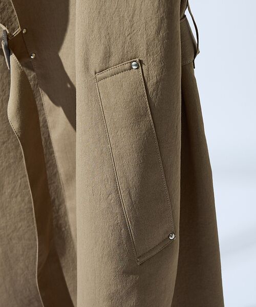ABAHOUSE / アバハウス トレンチコート | 【Traditional Weatherwear】CROSSDALE/ タイロッ | 詳細7