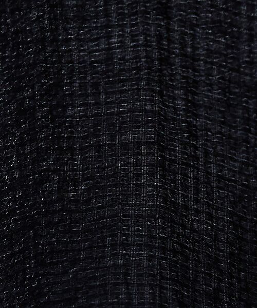 ABAHOUSE / アバハウス シャツ・ブラウス | スーパーシアー ラメドビー 半袖シャツ / オーバーサイズ | 詳細30