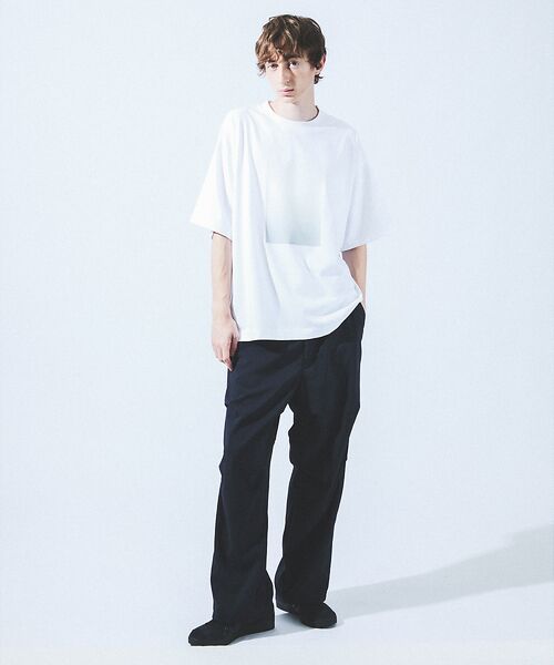 ABAHOUSE / アバハウス Tシャツ | グラデーション グラフィック プリントTシャツ/オーバーサイズ | 詳細1