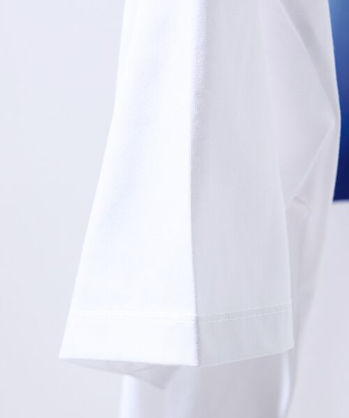 ABAHOUSE / アバハウス Tシャツ | グラデーション グラフィック プリントTシャツ/オーバーサイズ | 詳細9