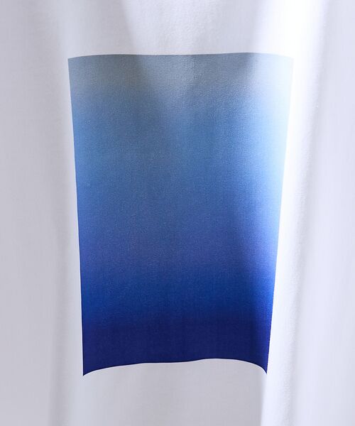 ABAHOUSE / アバハウス Tシャツ | グラデーション グラフィック プリントTシャツ/オーバーサイズ | 詳細10