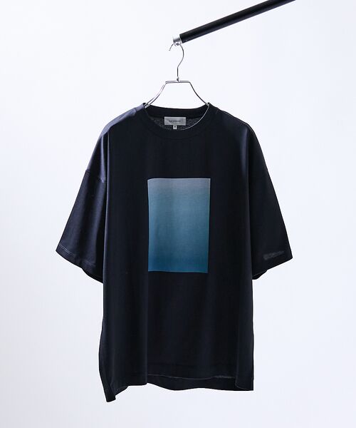 ABAHOUSE / アバハウス Tシャツ | グラデーション グラフィック プリントTシャツ/オーバーサイズ | 詳細14
