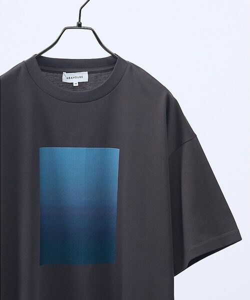ABAHOUSE / アバハウス Tシャツ | グラデーション グラフィック プリントTシャツ/オーバーサイズ | 詳細23