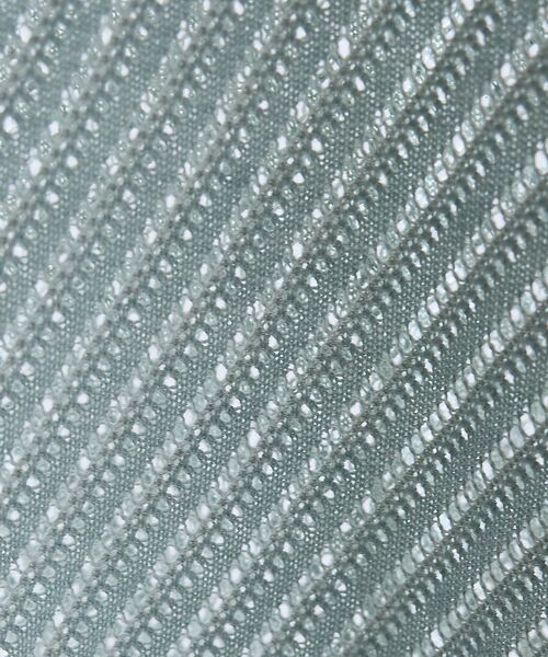 ABAHOUSE / アバハウス カーディガン・ボレロ | 【透かし編み】バイアス メッシュニットポロ  / ニットシャツ | 詳細8