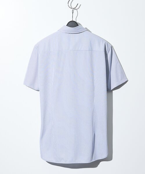 ABAHOUSE / アバハウス シャツ・ブラウス | ハイストレッチ バックストライプ半袖シャツ【FLEX SHIRTS】 | 詳細9