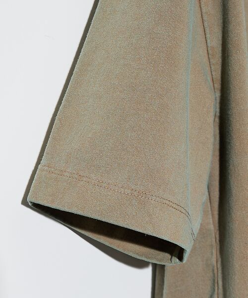 ABAHOUSE / アバハウス Tシャツ | 【シャンブレー加工】ポケットＴシャツ / 製品染めＴシャツ | 詳細7