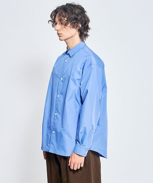 ABAHOUSE / アバハウス シャツ・ブラウス | オーバーサイズ レギュラーカラーシャツ / イージーケア | 詳細8
