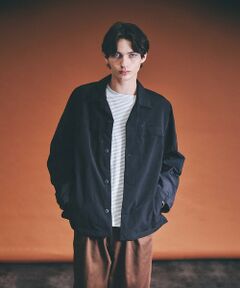 ABAHOUSE / アバハウス シャツ・ブラウス | 【セットアップ対応】TUCK＆DARTS ワッシャーナイロン シャツブルゾン /