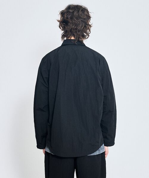 ABAHOUSE / アバハウス シャツ・ブラウス | 【セットアップ対応】TUCK＆DARTS ワッシャーナイロン シャツブルゾン / | 詳細13