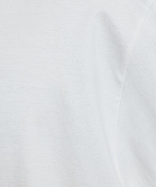 ABAHOUSE / アバハウス Tシャツ | シルケットポンチ モックネック ロンT / オーバーサイズ | 詳細1