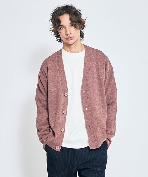 ABAHOUSE / アバハウス Tシャツ | シルケットポンチ モックネック ロンT / オーバーサイズ | 詳細6