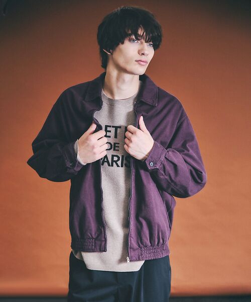 ABAHOUSE / アバハウス ブルゾン | オーバーダイ コットン ZIPブルゾン / オーバーサイズ | 詳細2