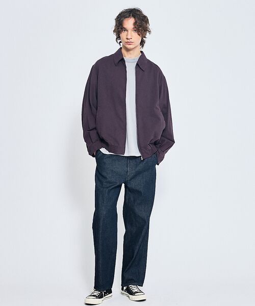 ABAHOUSE / アバハウス ブルゾン | オーバーダイ コットン ZIPブルゾン / オーバーサイズ | 詳細3