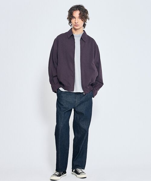 ABAHOUSE / アバハウス ブルゾン | オーバーダイ コットン ZIPブルゾン / オーバーサイズ | 詳細7